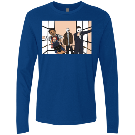 T-Shirts Royal / S Horror Pack Men's Premium Long Sleeve