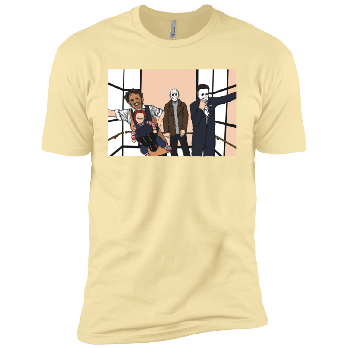 T-Shirts Banana Cream / X-Small Horror Pack Men's Premium T-Shirt