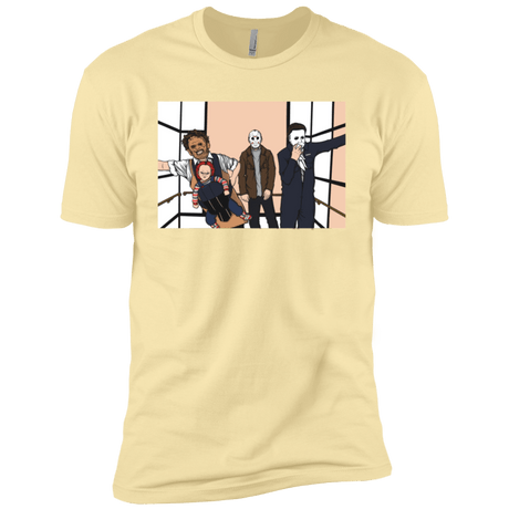 T-Shirts Banana Cream / X-Small Horror Pack Men's Premium T-Shirt