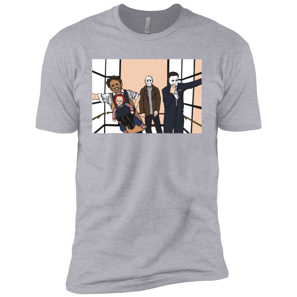 T-Shirts Heather Grey / X-Small Horror Pack Men's Premium T-Shirt