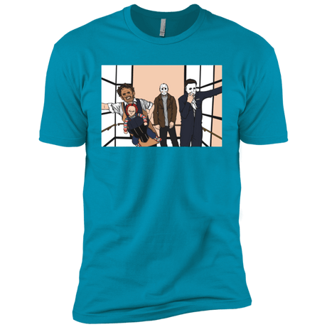 T-Shirts Turquoise / X-Small Horror Pack Men's Premium T-Shirt