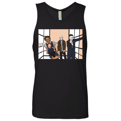 T-Shirts Black / S Horror Pack Men's Premium Tank Top