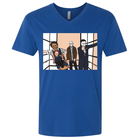 T-Shirts Royal / X-Small Horror Pack Men's Premium V-Neck
