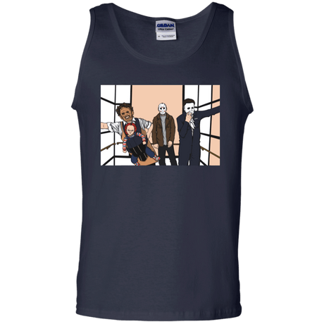 T-Shirts Navy / S Horror Pack Men's Tank Top