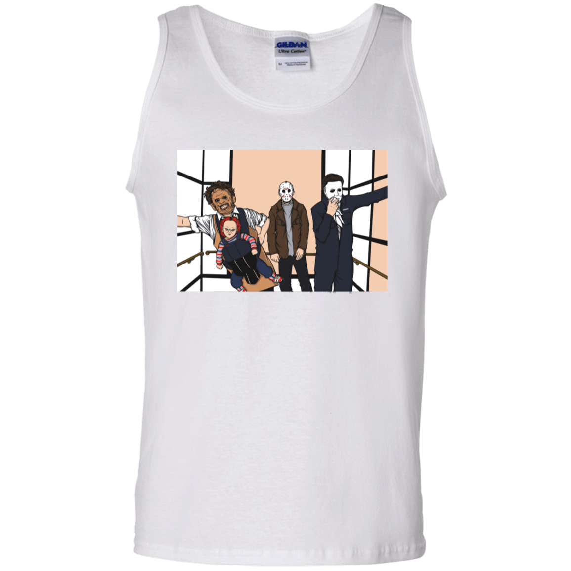 T-Shirts White / S Horror Pack Men's Tank Top