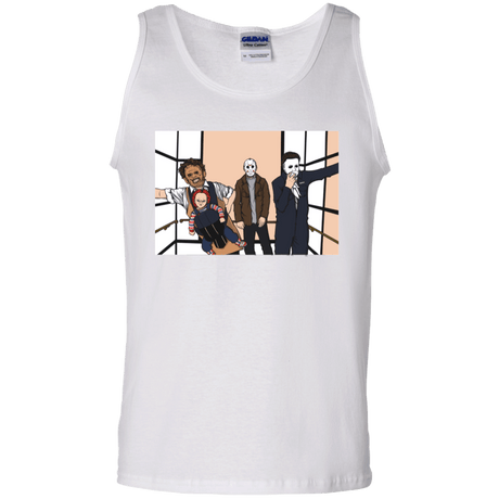 T-Shirts White / S Horror Pack Men's Tank Top