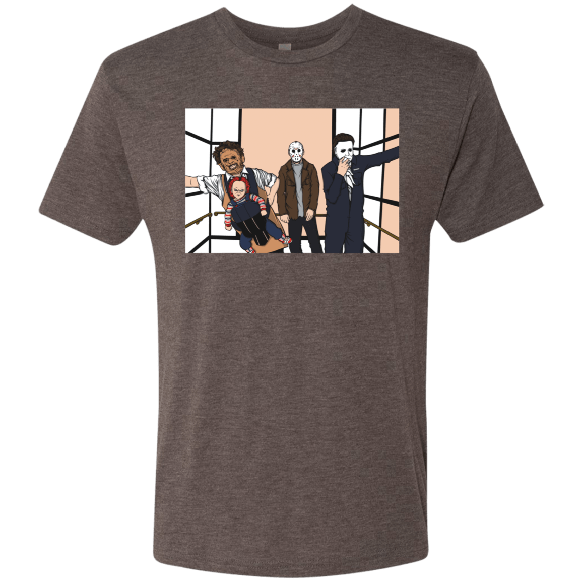 T-Shirts Macchiato / S Horror Pack Men's Triblend T-Shirt