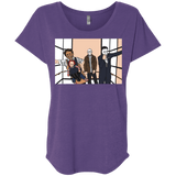 T-Shirts Purple Rush / X-Small Horror Pack Triblend Dolman Sleeve