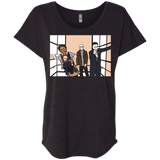 T-Shirts Vintage Black / X-Small Horror Pack Triblend Dolman Sleeve