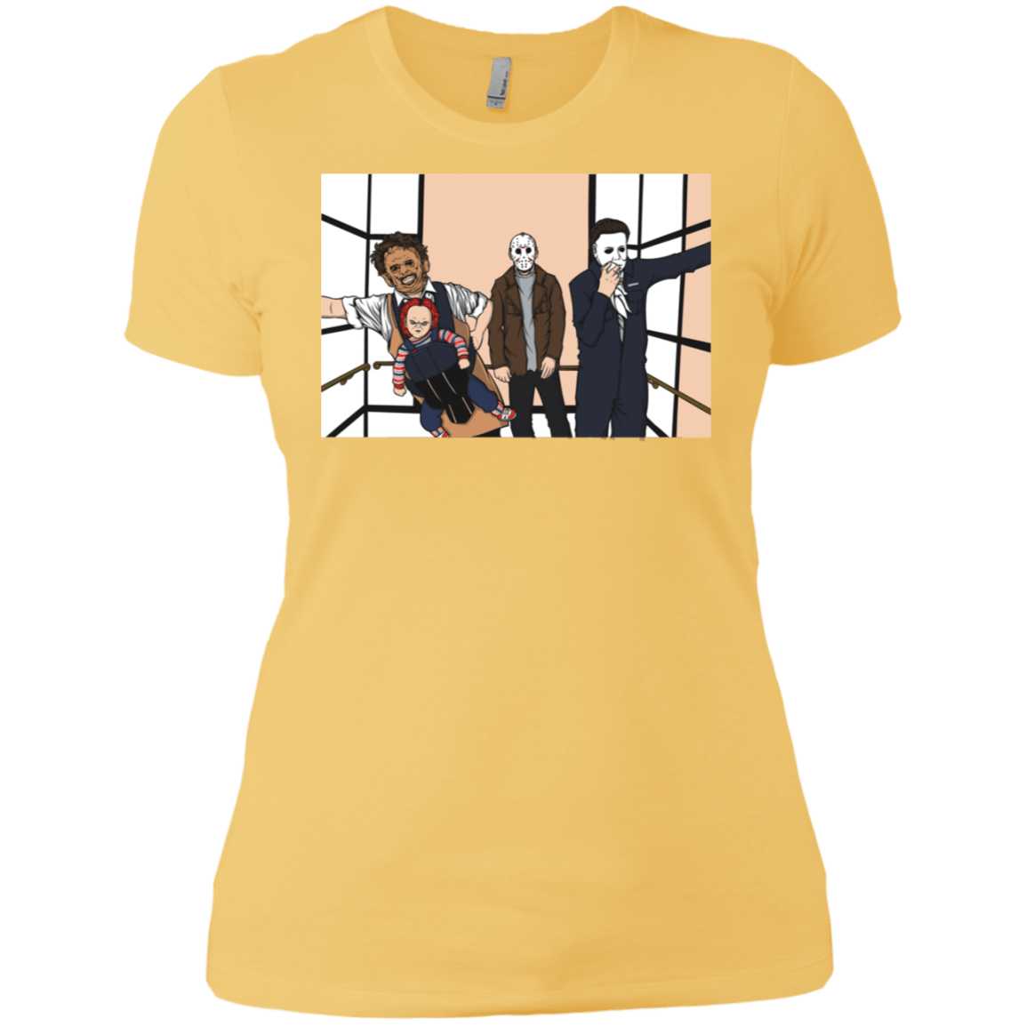 T-Shirts Banana Cream/ / X-Small Horror Pack Women's Premium T-Shirt