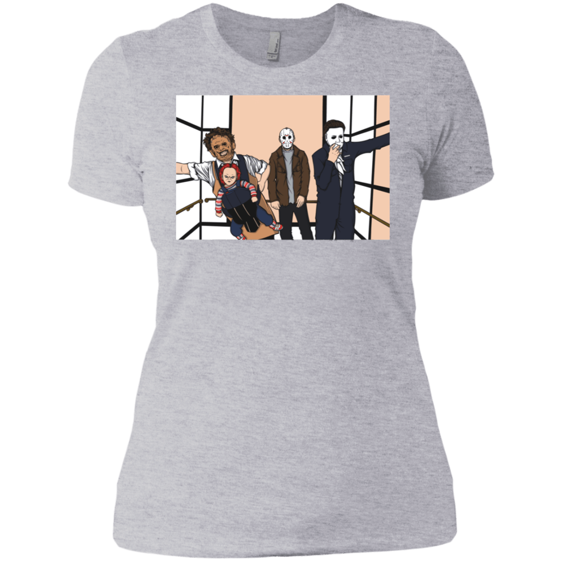 T-Shirts Heather Grey / X-Small Horror Pack Women's Premium T-Shirt