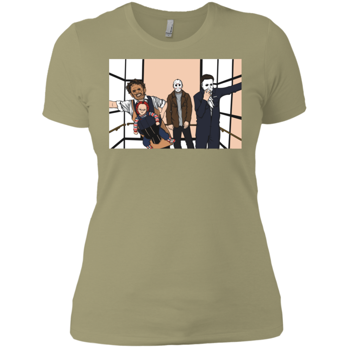 T-Shirts Light Olive / X-Small Horror Pack Women's Premium T-Shirt