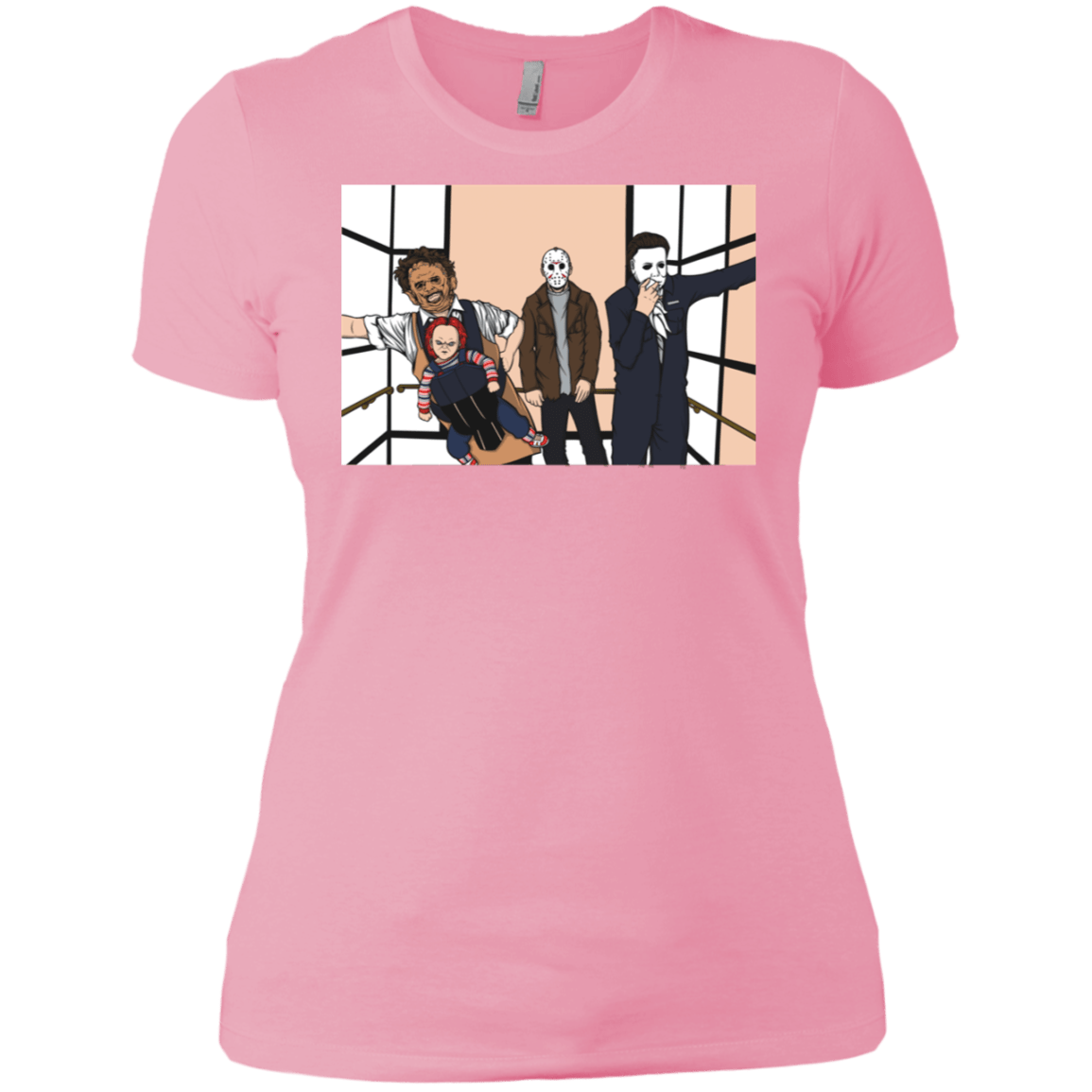 T-Shirts Light Pink / X-Small Horror Pack Women's Premium T-Shirt