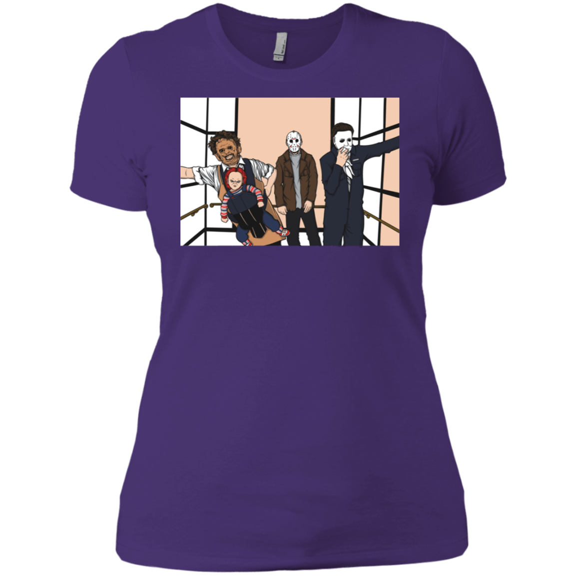 T-Shirts Purple Rush/ / X-Small Horror Pack Women's Premium T-Shirt