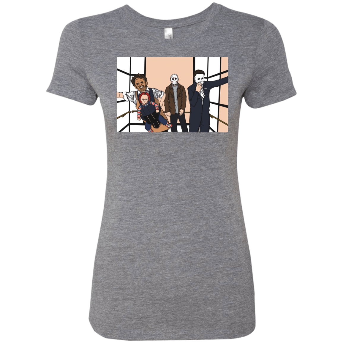 T-Shirts Premium Heather / S Horror Pack Women's Triblend T-Shirt
