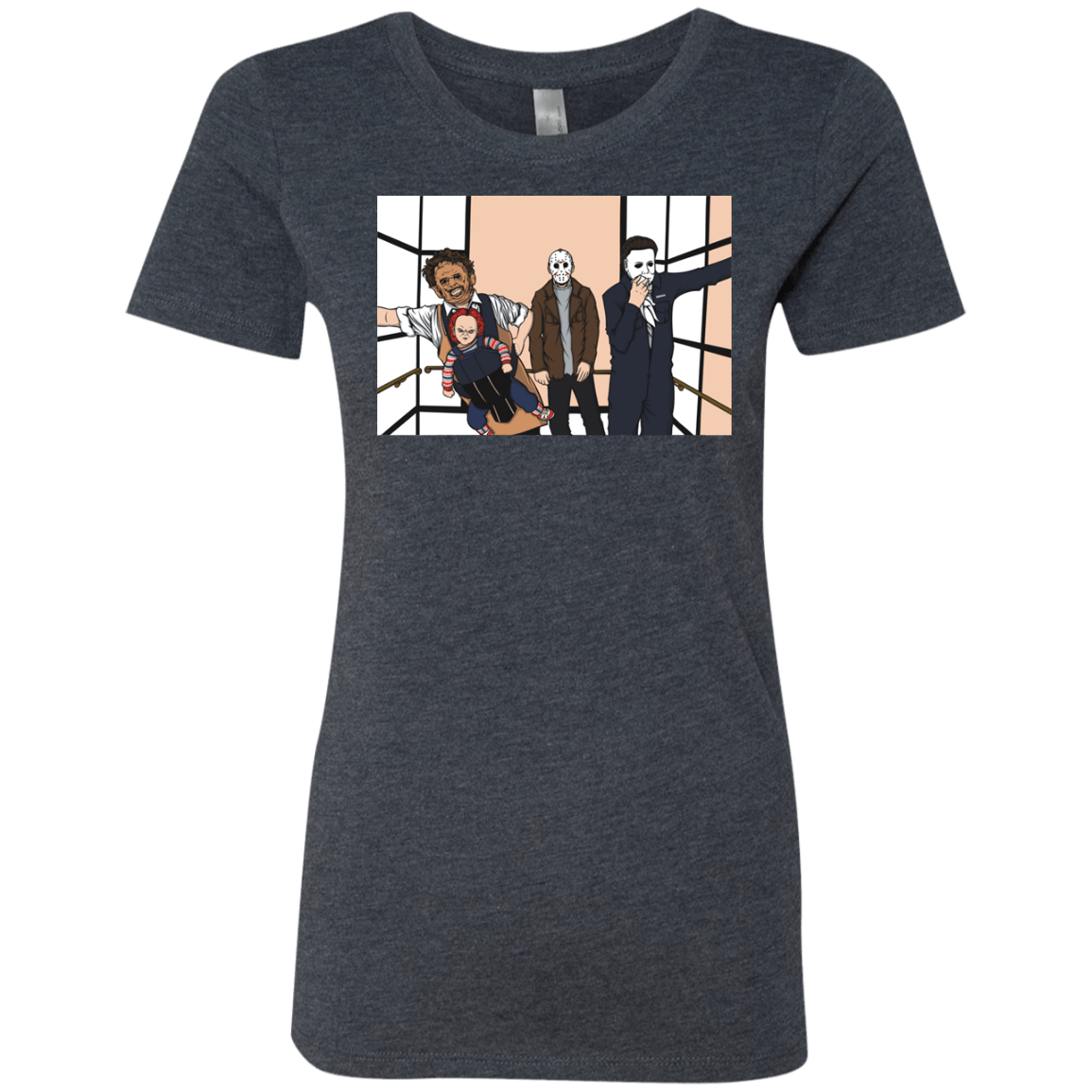 T-Shirts Vintage Navy / S Horror Pack Women's Triblend T-Shirt