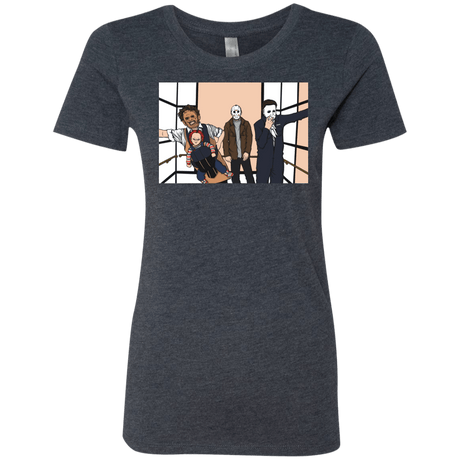 T-Shirts Vintage Navy / S Horror Pack Women's Triblend T-Shirt