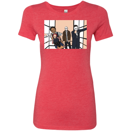 T-Shirts Vintage Red / S Horror Pack Women's Triblend T-Shirt