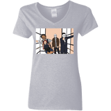 T-Shirts Sport Grey / S Horror Pack Women's V-Neck T-Shirt