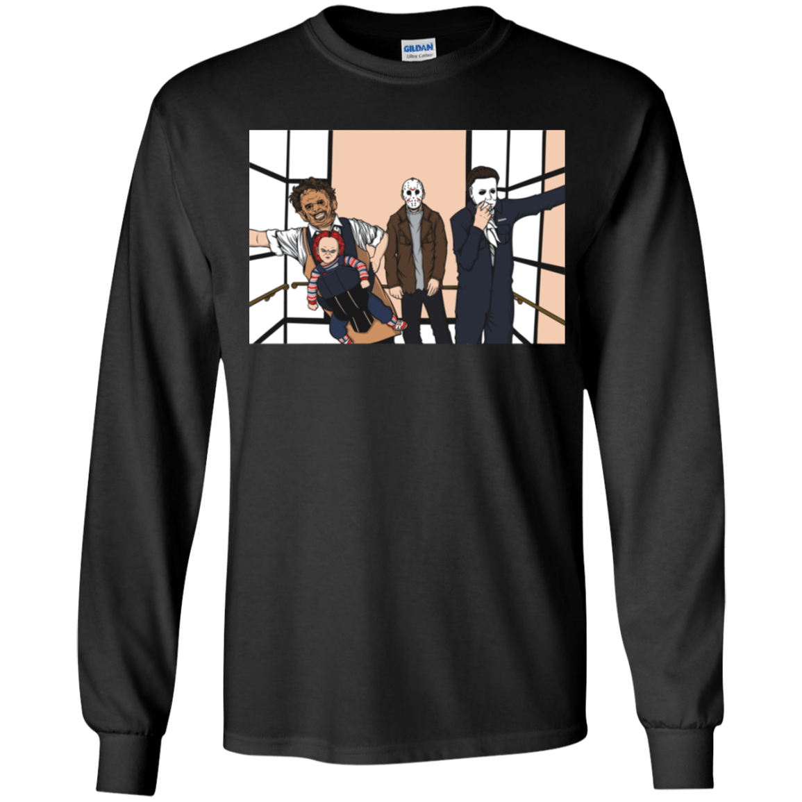 T-Shirts Black / YS Horror Pack Youth Long Sleeve T-Shirt
