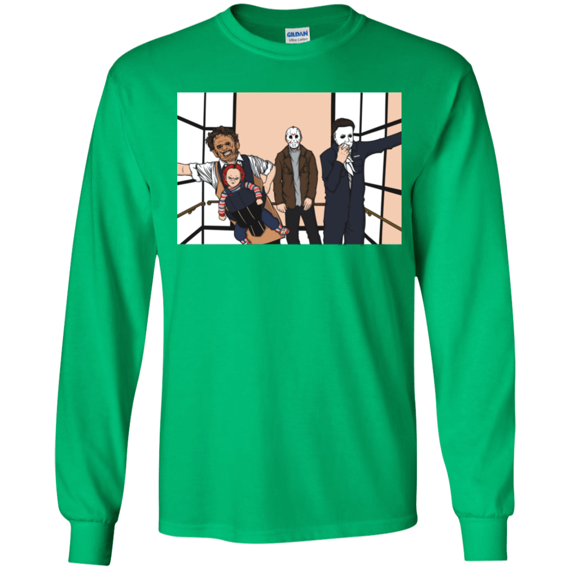 T-Shirts Irish Green / YS Horror Pack Youth Long Sleeve T-Shirt