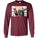 T-Shirts Maroon / YS Horror Pack Youth Long Sleeve T-Shirt
