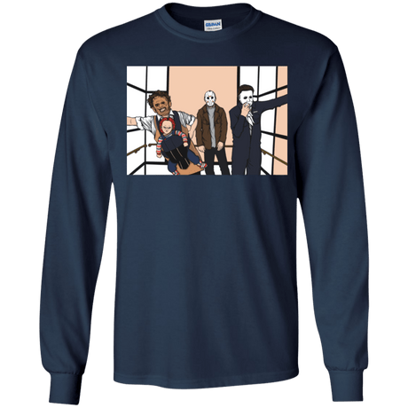 T-Shirts Navy / YS Horror Pack Youth Long Sleeve T-Shirt