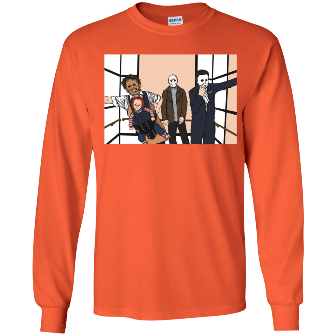 T-Shirts Orange / YS Horror Pack Youth Long Sleeve T-Shirt