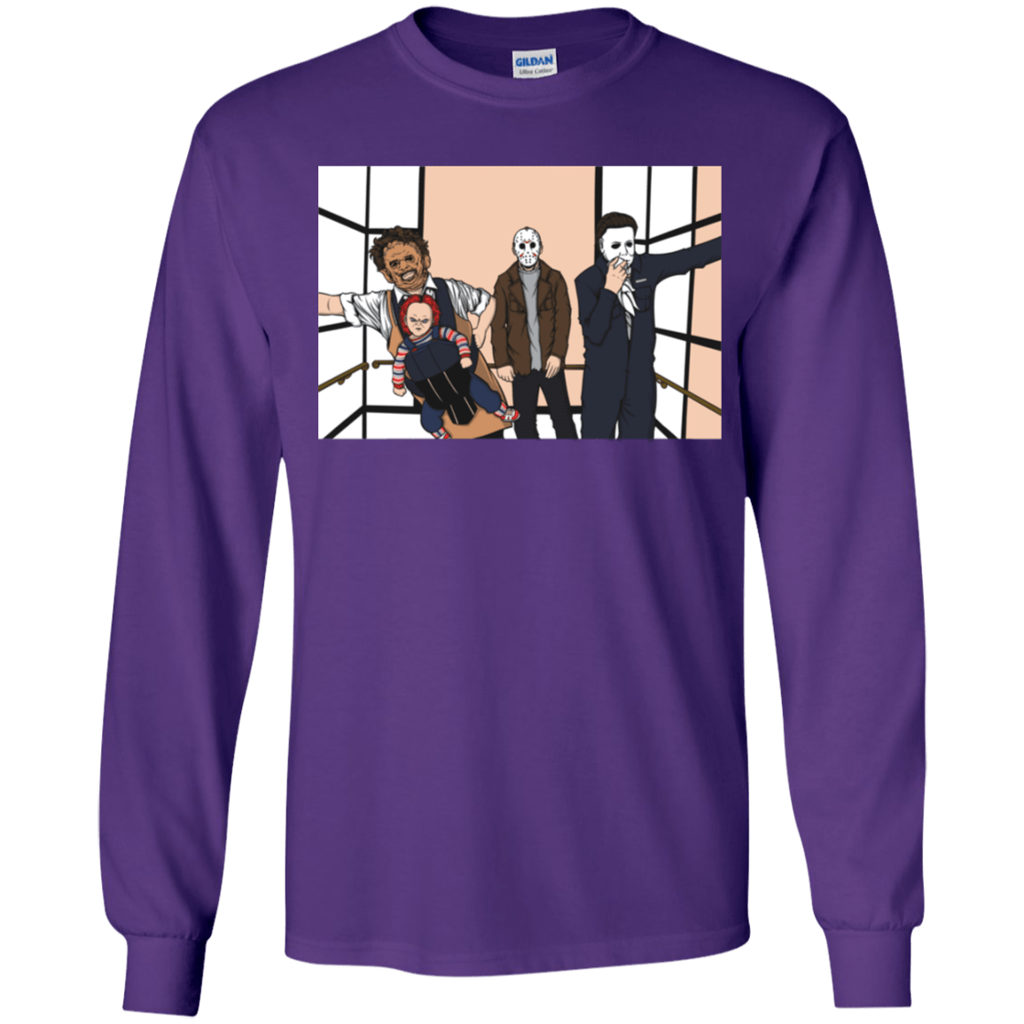 T-Shirts Purple / YS Horror Pack Youth Long Sleeve T-Shirt