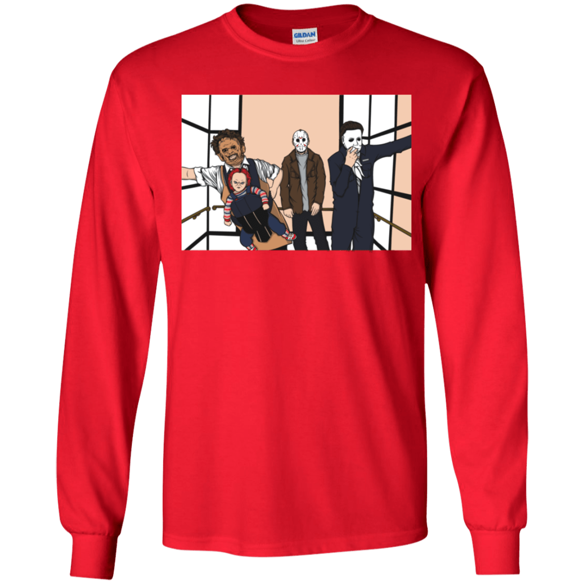 T-Shirts Red / YS Horror Pack Youth Long Sleeve T-Shirt