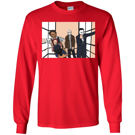 T-Shirts Red / YS Horror Pack Youth Long Sleeve T-Shirt