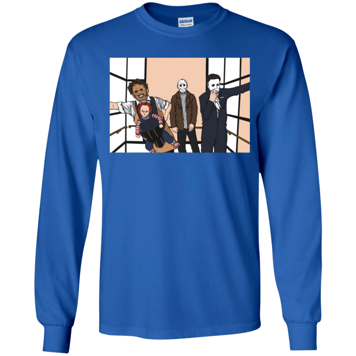 T-Shirts Royal / YS Horror Pack Youth Long Sleeve T-Shirt