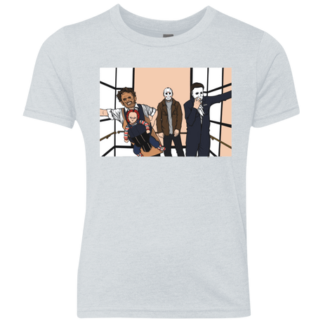 T-Shirts Heather White / YXS Horror Pack Youth Triblend T-Shirt