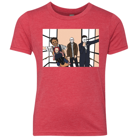 T-Shirts Vintage Red / YXS Horror Pack Youth Triblend T-Shirt