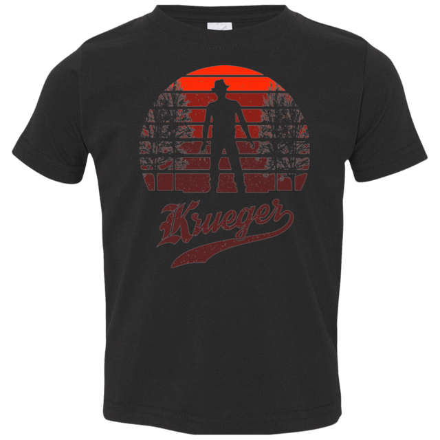 T-Shirts Black / 2T Horror Sun Set Krueger Toddler Premium T-Shirt