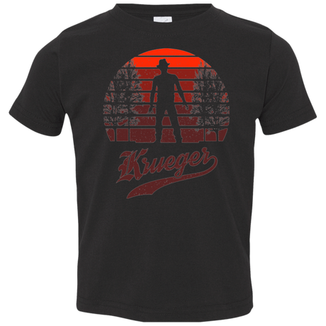 T-Shirts Black / 2T Horror Sun Set Krueger Toddler Premium T-Shirt