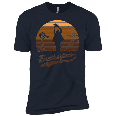 T-Shirts Midnight Navy / YXS Horror Sun Set Leatherface Boys Premium T-Shirt