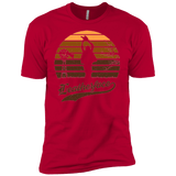 T-Shirts Red / YXS Horror Sun Set Leatherface Boys Premium T-Shirt