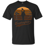 T-Shirts Black / Small Horror Sun Set Leatherface T-Shirt
