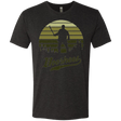 T-Shirts Vintage Black / Small Horror Sun Set Voorhees Men's Triblend T-Shirt
