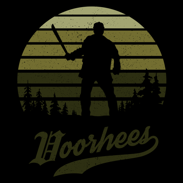 T-Shirts Horror Sun Set Voorhees T-Shirt