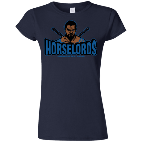 T-Shirts Navy / S Horse Lords Junior Slimmer-Fit T-Shirt
