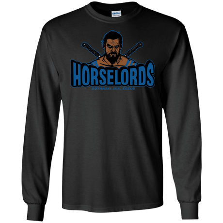 T-Shirts Black / S Horse Lords Men's Long Sleeve T-Shirt