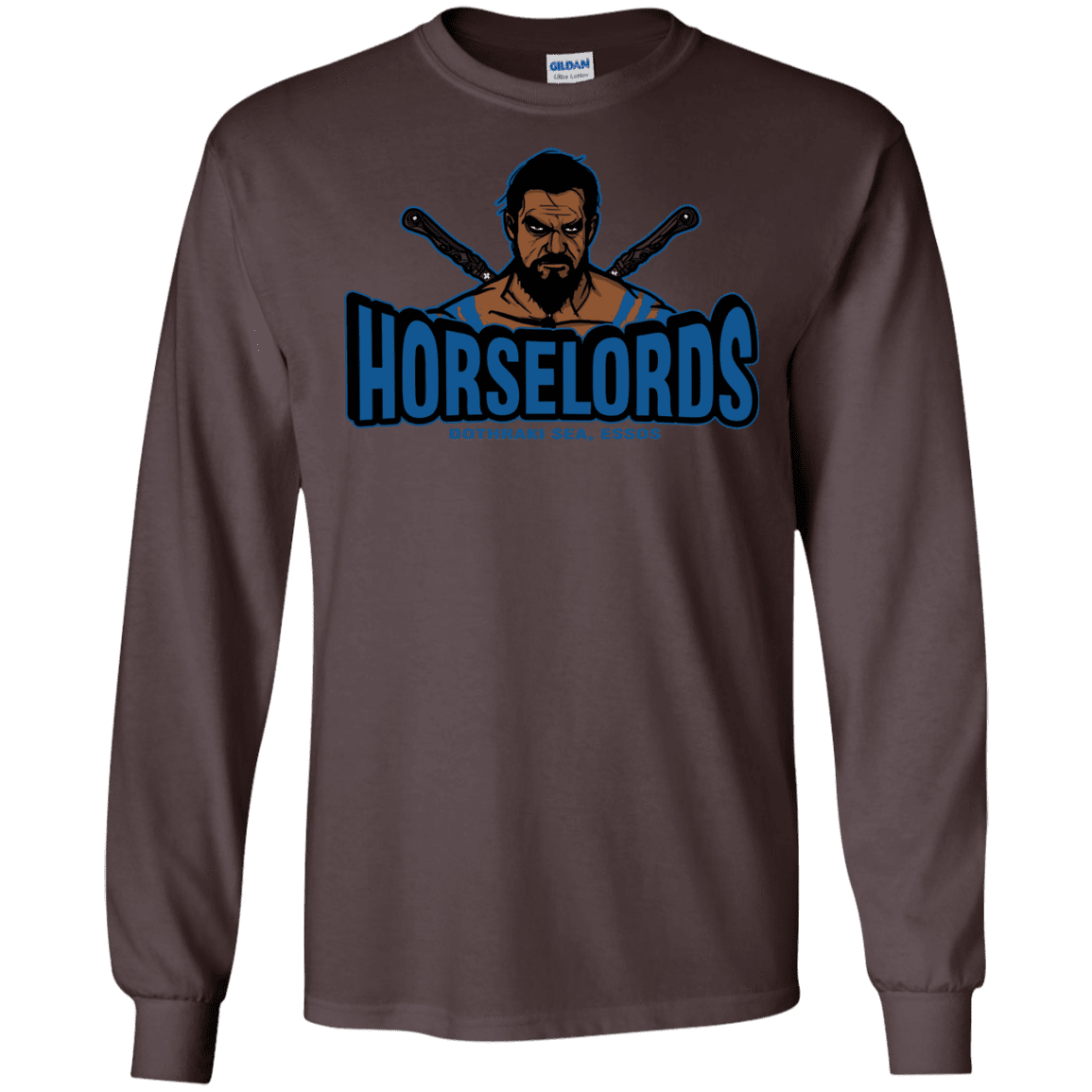 T-Shirts Dark Chocolate / S Horse Lords Men's Long Sleeve T-Shirt