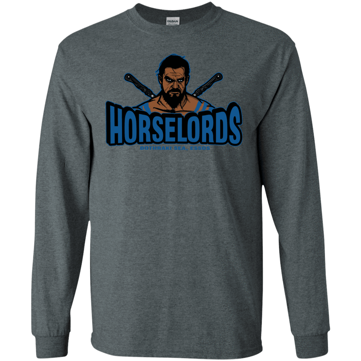 T-Shirts Dark Heather / S Horse Lords Men's Long Sleeve T-Shirt