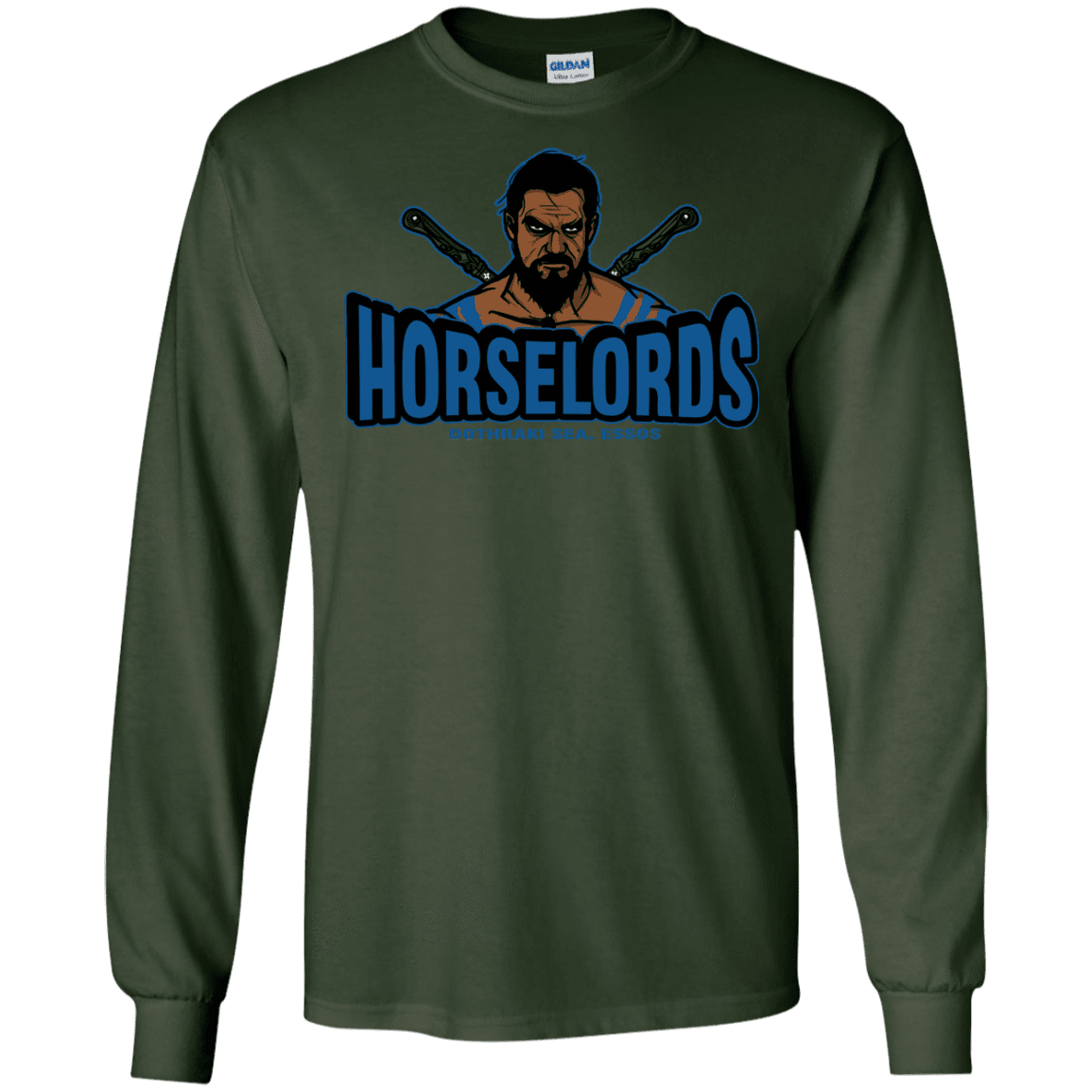 T-Shirts Forest Green / S Horse Lords Men's Long Sleeve T-Shirt