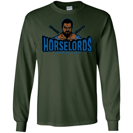T-Shirts Forest Green / S Horse Lords Men's Long Sleeve T-Shirt
