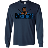 T-Shirts Navy / S Horse Lords Men's Long Sleeve T-Shirt