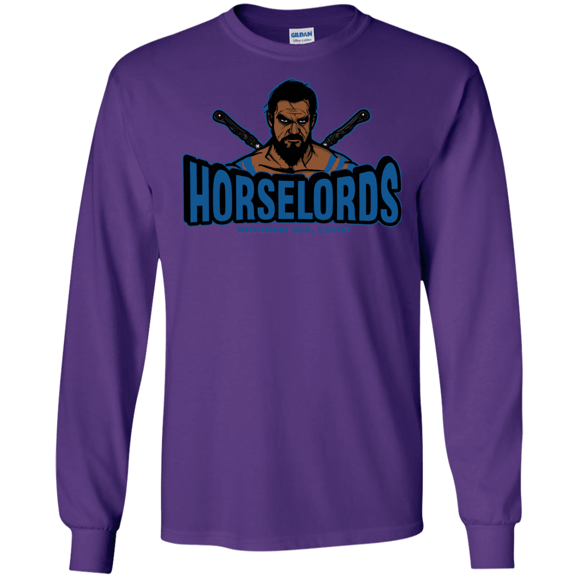 T-Shirts Purple / S Horse Lords Men's Long Sleeve T-Shirt