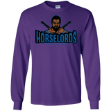 T-Shirts Purple / S Horse Lords Men's Long Sleeve T-Shirt